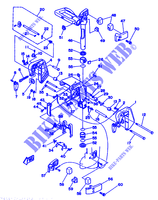 KUIPFRAME voor Yamaha 6D 2 Stroke, Electric Start, Manual Tilt 1992