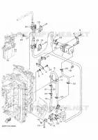 INLAAT 2 voor Yamaha LF150X Counter Rotation, Electric Starter, Remote Control, Power Trim & Tilt, Shaft 25