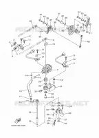 GASBEDIENING voor Yamaha LF150B 2017