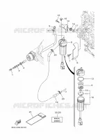 BRANDSTOF SYSTEEM 1 voor Yamaha LF150C 2017