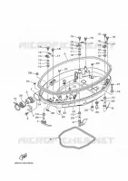 LAGERE DEKSEL 1 voor Yamaha LF150C 2017