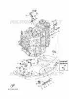 LAGERE DEKSEL 3 voor Yamaha LF150C 2017