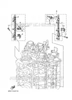 GASKLEP HUIS 3 voor Yamaha FL200C Counter Rotation, Electric Starter, Remote Control, Power Trim & Tilt 2006