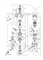 STARTMOTOR voor Yamaha FL200C Counter Rotation, Electric Starter, Remote Control, Power Trim & Tilt 2006