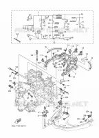 ELECTRISCH 4 voor Yamaha LF250X Counter Rotation, Electric Starter, Remote Control, Power Trim & Tilt, Shaft 25