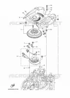 DYNAMO voor Yamaha LF350X Counter Rotation, Electric Starter, Tiller & Remote Control, Power Trim & Tilt, Shaft 25