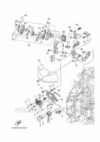 ELECTRISCH 2 voor Yamaha LF350X Counter Rotation, Electric Starter, Tiller & Remote Control, Power Trim & Tilt, Shaft 25