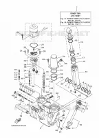 KANTELSYSTEEM 1 voor Yamaha LF350X Counter Rotation, Electric Starter, Tiller & Remote Control, Power Trim & Tilt, Shaft 25