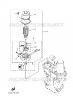 KANTELSYSTEEM 2 voor Yamaha LF350X Counter Rotation, Remote Control, Electric Starter, Power Trim & Tilt, Shaft 25