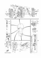 ONDERHOUDSDELEN voor Yamaha LF350X Counter Rotation, Remote Control, Electric Starter, Power Trim & Tilt, Shaft 25