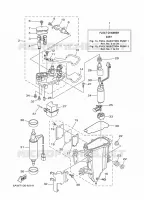 BENZINEPOMP 1 voor Yamaha LF350U Counter Rotation, Remote Control, Electric Starter, Power Trim & Tilt, Shaft 30