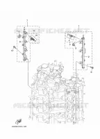 GASKLEP HUIS 2 voor Yamaha LF350U Counter Rotation, Remote Control, Electric Starter, Power Trim & Tilt, Shaft 30