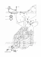 INLAAT 2 voor Yamaha LF350U Counter Rotation, Remote Control, Electric Starter, Power Trim & Tilt, Shaft 30