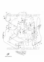 INLAAT 3 voor Yamaha LF350U Counter Rotation, Remote Control, Electric Starter, Power Trim & Tilt, Shaft 30