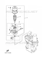 KANTELSYSTEEM 2 voor Yamaha LF350U Counter Rotation, Remote Control, Electric Starter, Power Trim & Tilt, Shaft 30