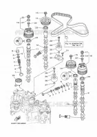 KLEPPEN voor Yamaha LF350U Counter Rotation, Remote Control, Electric Starter, Power Trim & Tilt, Shaft 30