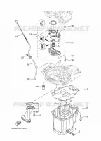 VENTILATEUR D'HUILE voor Yamaha LF350U Counter Rotation, Remote Control, Electric Starter, Power Trim & Tilt, Shaft 30