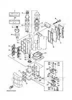 REPARATIESET 1 voor Yamaha L150F Left Hand, Electric Start, Remote Control, Power Trim & Tilt, Oil injection, Shaft 25