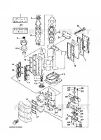 REPARATIESET 1 voor Yamaha L150F Left Hand, Electric Start, Remote Control, Power Trim & Tilt 2001