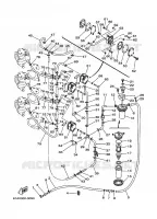 BRANDSTOF SYSTEEM 1 voor Yamaha L250A Left Hand, Electric Start, Remote Control, Power Trim & Tilt, Oil injection, Shaft 25