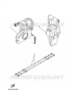 AFSTANDSBEDIENING voor Yamaha Z150P Electric Starter, Remote Control, Power Trim & Tilt, Oil injection, Shaft 20