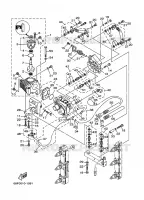 BENZINEPOMP voor Yamaha Z150P Electric Starter, Remote Control, Power Trim & Tilt, Oil injection, Shaft 25