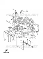 ELEKTRISCHE ONDERDELEN 4 voor Yamaha Z150P 2 Stroke, High Pressure Direct injection, Electric Starter, Remote Control, Power Trim & Tilt 2002