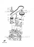 BRANDSTOFPOMP AANDRIJVING voor Yamaha Z150P High Pressure Direct injection, Electric Starter, Remote Control, Power Trim & Tilt 2001