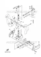 HOUDER 2 voor Yamaha Z175G 2-STROKE 2007