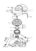 GENERATOR voor Yamaha Z175G  2 Stroke, High Pressure Direct injection, Electric Starter, Remote Control, Power Trim & Tilt 2001
