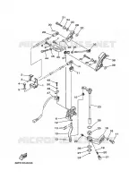 GASBEDIENING voor Yamaha Z200N 2-STROKE 2007