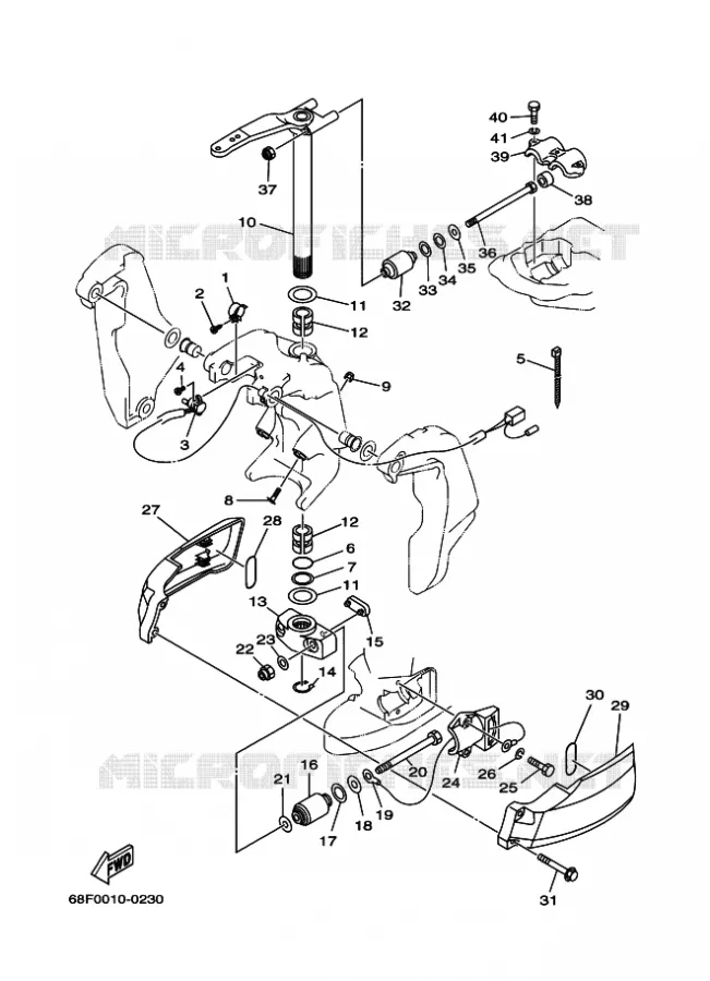 HOUDER 2 Yamaha OUTBOARD ENGINES 200hp (147.1kW) 2006 Z200  Z200NETOL