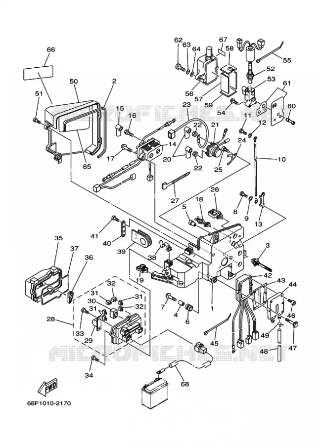 ELECTRISCH 3 Yamaha OUTBOARD ENGINES 200hp (147.1kW) 2002 Z200  Z200N