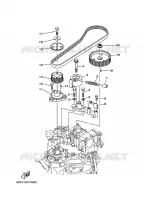BRANDSTOFPOMP AANDRIJVING voor Yamaha VZ200T VMAX Seris, Electric Start, Power Trim & Tilt, Remote Control, Shaft 20