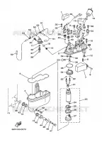 DAMPAFSCHEIDER 1 voor Yamaha VZ200T VMAX Seris, Electric Start, Power Trim & Tilt, Remote Control, Shaft 20