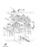 ELEKTRISCHE ONDERDELEN 4 voor Yamaha Z200P Electric Starter, Remote Control, Power Trim & Tilt, Oil injection, Shaft 20