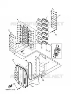 INLAAT voor Yamaha Z200P Electric Starter, Remote Control, Power Trim & Tilt, Oil injection, Shaft 20