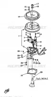 DYNAMO LAADSPOEL voor Yamaha 9.9D 2 Stroke 1986