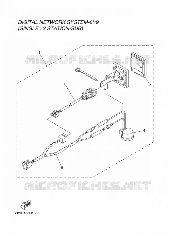 SCHAKELBORD 5 Yamaha OUTBOARD ENGINES 2011 2011 RIGGING REMOCON-2011  RIGGING REMOCON-2011