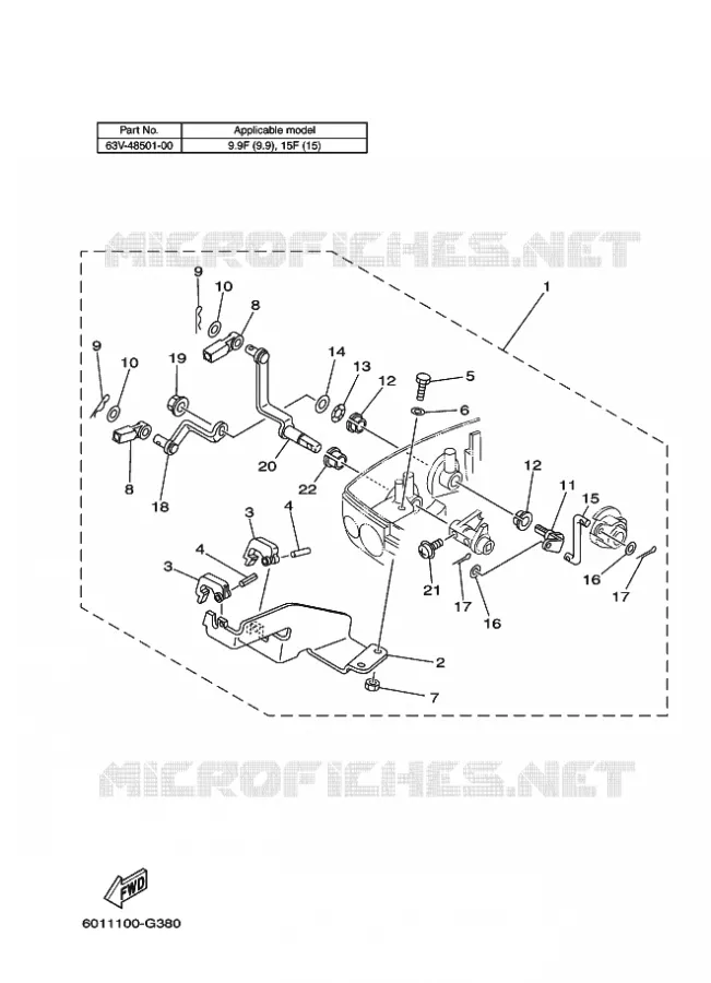 AFSTANDSBEDIENING BESLAG 2 Yamaha OUTBOARD ENGINES 2012 2012 RIGGING REMOCON-2012  RIGGING REMOCON-2012