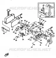 AFSTANDSBEDIENING voor Yamaha 9.9D 2 Stroke 1985