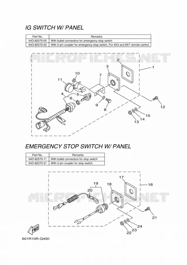SCHAKELBORD 17 Yamaha OUTBOARD ENGINES 2017 2017 RIGGING REMOCON-2017  RIGGING REMOCON-2017