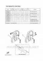 AFSTANDSBEDIENING 1 voor Yamaha RIGGING REMOCON-2018 2018