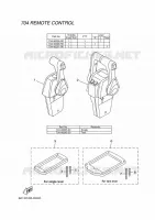 AFSTANDSBEDIENING 2 voor Yamaha RIGGING REMOCON-2018 2018
