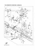AFSTANDSBEDIENING 4 voor Yamaha RIGGING REMOCON-2018 2018