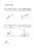 STUURHAAK 3 voor Yamaha RIGGING REMOCON-2018 2018