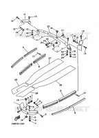GUNWALE & MAT voor Yamaha MJ-700TX 1993