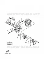 REPARATIESET 2 voor Yamaha WVT700BW 1998