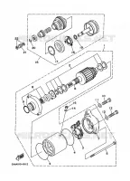 STARTMOTOR voor Yamaha WVT700BW 1998
