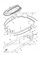 GUNWALE & MAT voor Yamaha XL700Y 2000